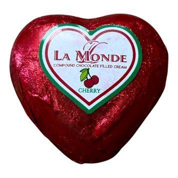 Цукерки La Monde Heart Cherry(шоколадне серце з вишнею) 2015 НФ-00012546 фото