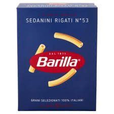 Макарони Barilla 53 Sedanini Rigati 500 гр НФ-00013687 фото