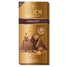 Шоколадка Heidi Grand`Or Hazelnuts молочний з карамеллю та лісовим горіхом 80 гр НФ-00014703 фото