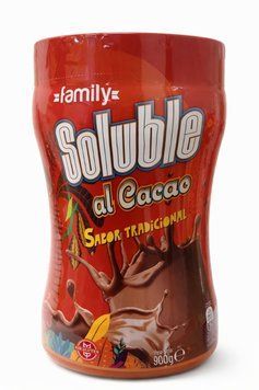 Гарячий шоколад Family Soluble al Cacao 900 гр НФ-00015358 фото