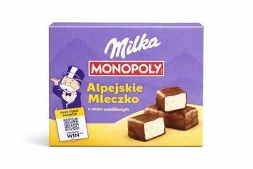 Цукерки пташине молоко Milka Alpejskie Mleczko Waniliowym 330 гр НФ-00015308 фото