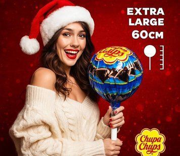 Мега чупачупс на паличці Chupa Chups Super 240 гр НФ-00012904 фото
