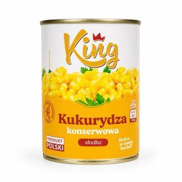 Кукурудза консервована King 400 г НФ-00016578 фото