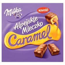Цукерки пташине молоко Milka Alpejskie Mleczko Caramel з карамельною начинкою 350 г НФ-00006523 фото