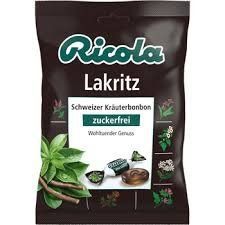 Льодяники Ricola Liquirizia 70 гр НФ-00012042 фото
