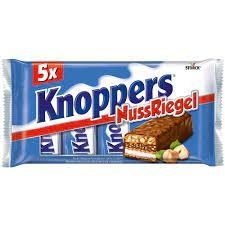 Батончики Knoppers Nuss Rigel з фундуком 200 гр НФ-00006274 фото