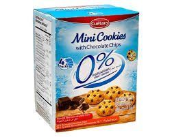 Печиво без цукру з крихтами шоколаду Cuetara Mini Cookies 0% 120 гр НФ-00011012 фото