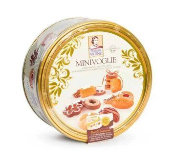 Печиво асорті в металевій коробці Minivoglie VICENZI 500 гр НФ-00009364 фото