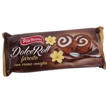 Рулет Piy Buono Dolce Roll ванільний 200 гр НФ-00015447 фото