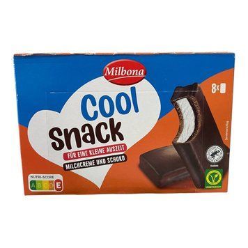 Молочний бісквіт Cool Snack Milbona 240 g (8x30 g) НФ-00015855 фото