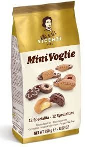 Печиво асорті Vicenzi Mini Voglie 250 гр НФ-00009374 фото