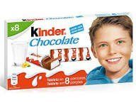 Шоколад Kinder Chocolate T8 100 гр (8 шт) НФ-00014172 фото