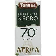 Шоколад чорний Torras Africana Negro 70% 120 гр НФ-00011017 фото