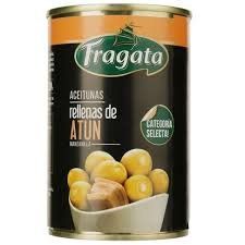 Оливки Fragata зелені з тунцем 300 гр жб НФ-00013973 фото