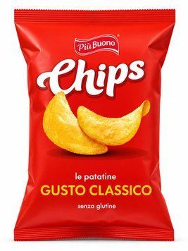 Чіпси patatine ketchup Piu Buono 80 g НФ-00015982 фото