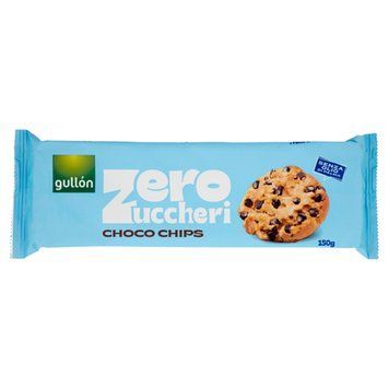 Печиво Gullon Zero Zucchery з шоколадними крихтами без цукру 150 гр НФ-00008771 фото