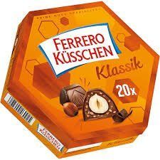 Цукерки Ferrero Kusschen чорний шоколад з горіхом 178 гр НФ-00014170 фото