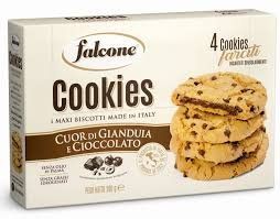 Печиво Falcone Cookies з шоколадною начинкою 200 гр НФ-00013503 фото