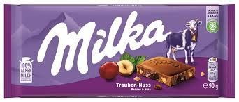 Шоколадка Milka Trauben-Nuss 90 гр НФ-00014657 фото