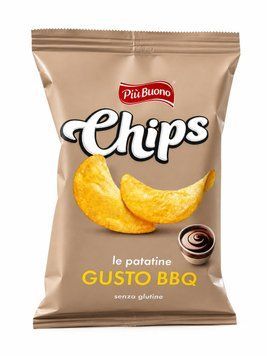 Чіпси patatine barbecue Piu Buono 40 g НФ-00015984 фото