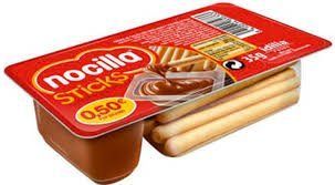 Шоколадна паста Nocilla Original з паличками 30 гр червона НФ-00013225 фото