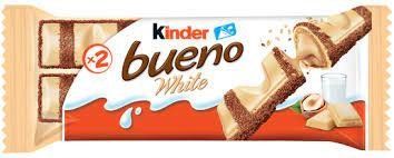 Батончик Kinder Bueno White 39 гр НФ-00006118 фото
