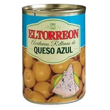 Зелені оливки Eltorreon з блакитним сиром 300 гр НФ-00007806 фото
