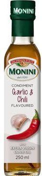 Оливкова олія Monini Extra Garlic&Chill часник та чілі 250 гр НФ-00012687 фото