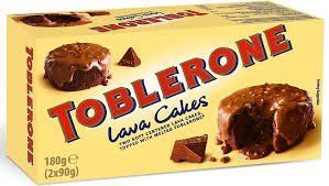 Десерт Lava Cakes Toblerone 180 гр (2*90) НФ-00015015 фото