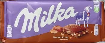 Шоколадка Milka Peanut Crisp 90 гр НФ-00014659 фото