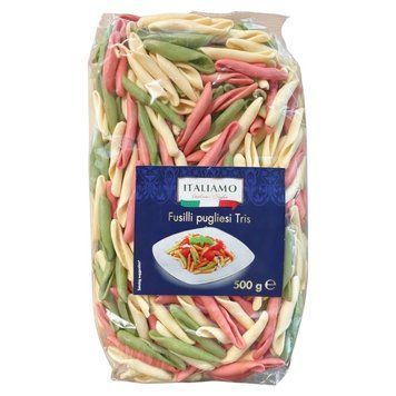 Макарони Italiamo Fusilli Pugliesi Tris три кольори 500 гр НФ-00005970 фото