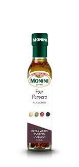 Оливкова олія Monini Extra 4 Peppers 4 перці 250 гр НФ-00012690 фото