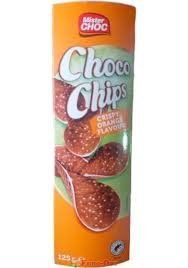 Чіпси шоколадні Mister Choco 125 гр в асортименті НФ-00015538 фото