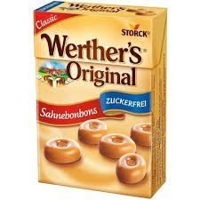 Карамельні цукерки Werthers original без цукру 42 г картон 48 шт НФ-00011341 фото