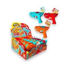 Цукерки Johny Bee Dino Gun Pop 10 гр (динозаври) НФ-00013896 фото