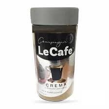 Кава розчинна Le Cafe Crema 150 гр (сіра кришка) НФ-00013968 фото