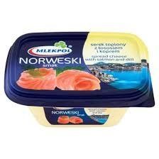 Сир плавлений з лососем Norweski 150 гр НФ-00000564 фото