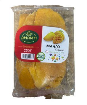 Сушене Манго Amanti 250 г НФ-00008976 фото