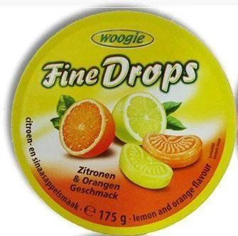 Льодяники Woogie Fine Drops Лимон і Апельсин 200 гр НФ-00000782 фото