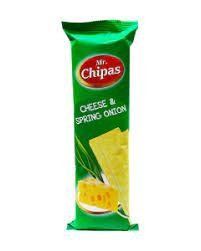 Чіпси Mr. Chipas Cheese & Spring Onion сир і зелена цибуля 75 гр НФ-00001974 фото