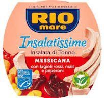 Салат Rio Mare Meksykanska з тунцем 160 гр НФ-00009399 фото