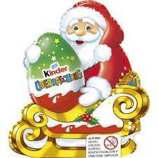 Шоколадна фігурка Миколайчик на санах Kinder 75 гр НФ-00002024 фото