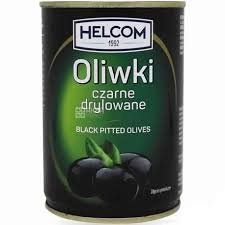 Оливки Helcom чорні без кісточки 280 гр жб НФ-00012971 фото