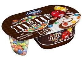 Йогурт M&M'S з шоколадними дропсами 120 гр НФ-00007882 фото