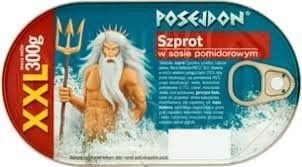 Шпроти Posejdon в томатному соусі XXL жб 300 гр НФ-00013655 фото
