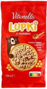 Сухий сніданок Vitanella Lupki з медом 250 гр НФ-00006416 фото