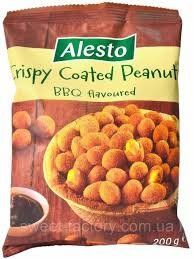 Арахіс Alesto Crispy зі смаком барбекю 200 гр НФ-00003487 фото