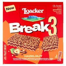 Вафлі Loacker Break 3 76 гр НФ-00015115 фото