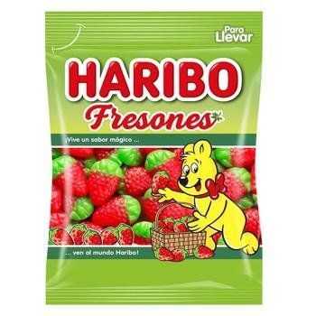 Желейні цукерки Haribo Fresones Полунички 100 г НФ-00015924 фото