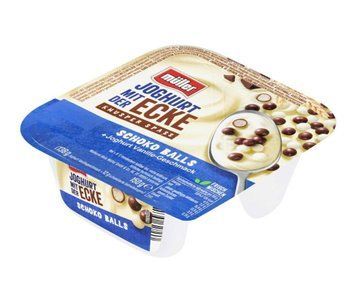 Йогурт ванільний зі злаковими кульками у шоколаді Muller 150 г НФ-00015788 фото